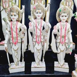 Ramdarbar White Marble 3feet