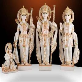 Ramdarbar White Marble 3feet