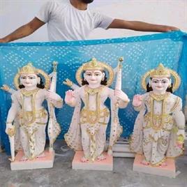 Ramdarbar White Marble 3feet