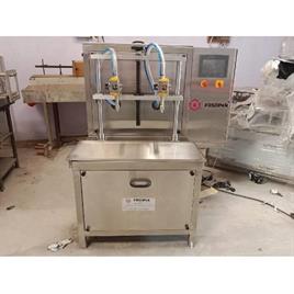 Automatic Servo Based 2 Head Liquid Bottle Filling Machinery