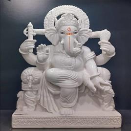Vietnam Marble Ganesh 2 Feet