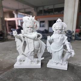 Vietnam Marble Krishna Radha 2 Feet