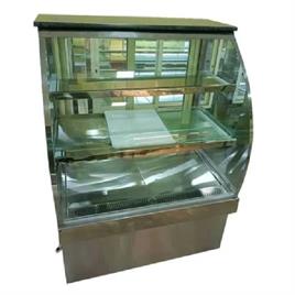 Curved Glass Display Counter