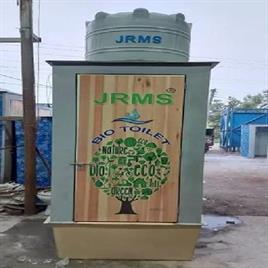 Prefabricated Indian Bio Toilet Cabin With Digester Tank
