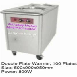 Stainless Steel Plate Warmer, Capacity: 100 Piece