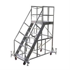 Aluminium Trolley Step Ladder