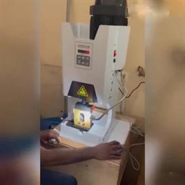 6 ton Semi - Automatic Terminal Crimping Machine with hexagonal applicator