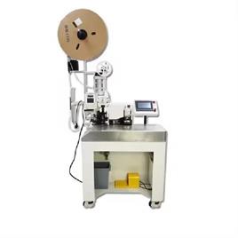 Fully Automatic Single Head Wire Cutting Stripping Twisting Tinning and Crimping Machine