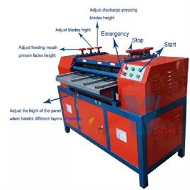 Copper & Aluminium separating (AC) Radiator Recycling Machine