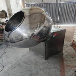 Tablet Coating Pan Unit With Hot Air Blower Laboratory Size