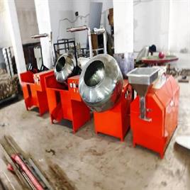 Tablet Coating Pan Unit With Hot Air Blower Laboratory Size