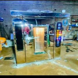 Commercial Gas Rotary Rack Oven