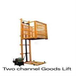 Two channel Goods Lift