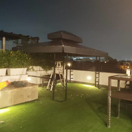 PVC Tensile Pagoda 3 mtr*3 mtr