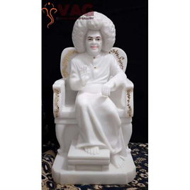 Satya sai baba marble statue 3 feet