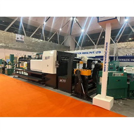 Automatic paper roll to sheet cutting machine high speed