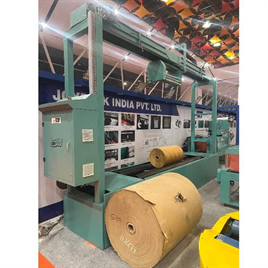 Radial wrapping machine