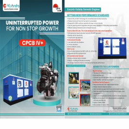 20kVA Escorts Diesel Generator