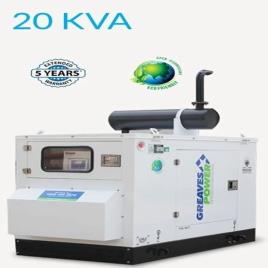 20kVA Greaves Power Diesel Generator, 3-Phase