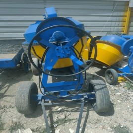 220 V Electric Concrete Mixer Machine, For Industrial, 120 meter cubes/hr