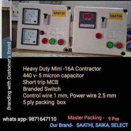 220/240 V ABS Body Submersible Starter Panel