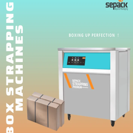 230v Single 250W SEPACK SBS 12 Box Strapping Machine