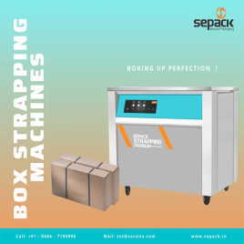 230v Single 250W SEPACK SBS 12 Box Strapping Machine