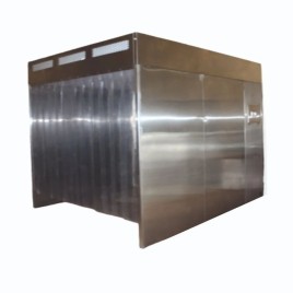 230V Stainless Steel Powder Dispensing Sampling Booth