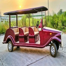25- 30 km Vintage Golf Cart 8 Seater, Maximum Run Per Charge: 80-100 km, Loading Capacity: Upto 500 kg