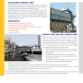 250 tons per hour 250 kW Asphalt Batch Mix Plant Control Panel, For New