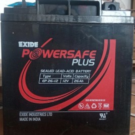 26 Ah Exide Power Safe Battery