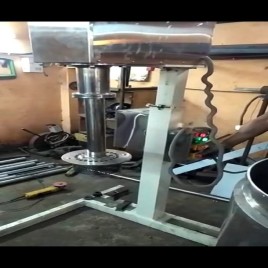 2800 Rpm Stainless Steel Mixer Emulsifier, For Industrial, Capacity: 150 L To 200 L