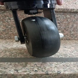 2X0.5 Uhmw Polymer Wheels