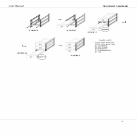 3 Door Undercounter Freezer, Capacity: 339