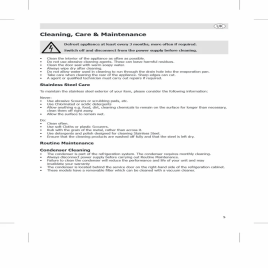 3 Door Undercounter Refrigerator, 339