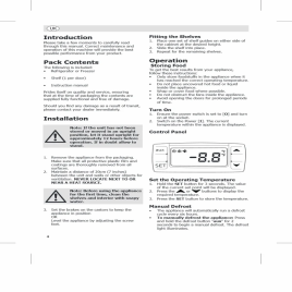 3 Door Undercounter Refrigerator, 339