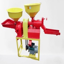 3 HP Mini Rice Mill Cum Pulvelizer