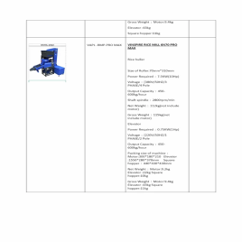 3 HP Self Suction Claw Flour Mill,200-300 kg/hr