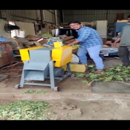 3 Phase Single Shaft Agro Waste Shredder, For Branches, Capacity: 100 Kgs To 500kgs Per Hr