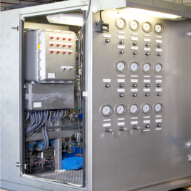 3 Phase Steel Pressure & Flow Control Panel, For Power Distribution, 415 V,Ac