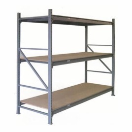 3 Shelves Mild Steel Storage Rack