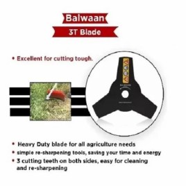 3 Teeth Blade For Brush Cutter