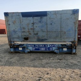 30 Feet Corten Steel Flat Rack Shipping Container