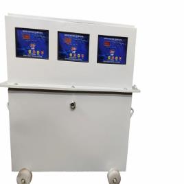 30 kVA Three Phase Oil Cooled Servo Voltage Stabilizer, For Commercial