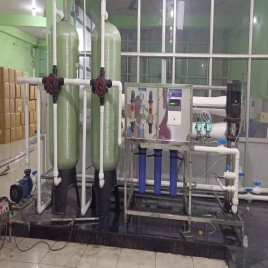 3000lph Mild Steel RO Plant