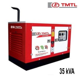 35 kVA Eicher Engine Prime Power Diesel Generator, Single Phase