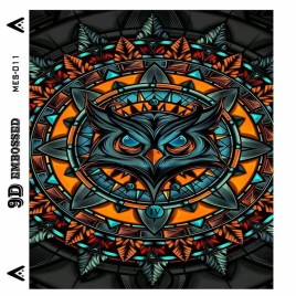 3D Almak Mobile Back Skin Sticker