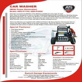 3HP Car Washer, 120 Bar, 1200 Watt