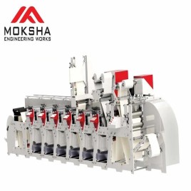 4 Colour Printing With Die Cutting And Stamping Machine, Automation Grade: Semi-Automatic