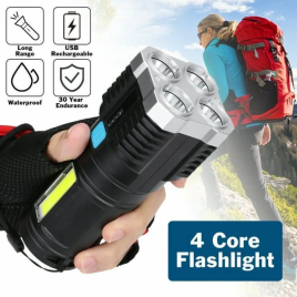 4 Core Torch, Lithium Ion